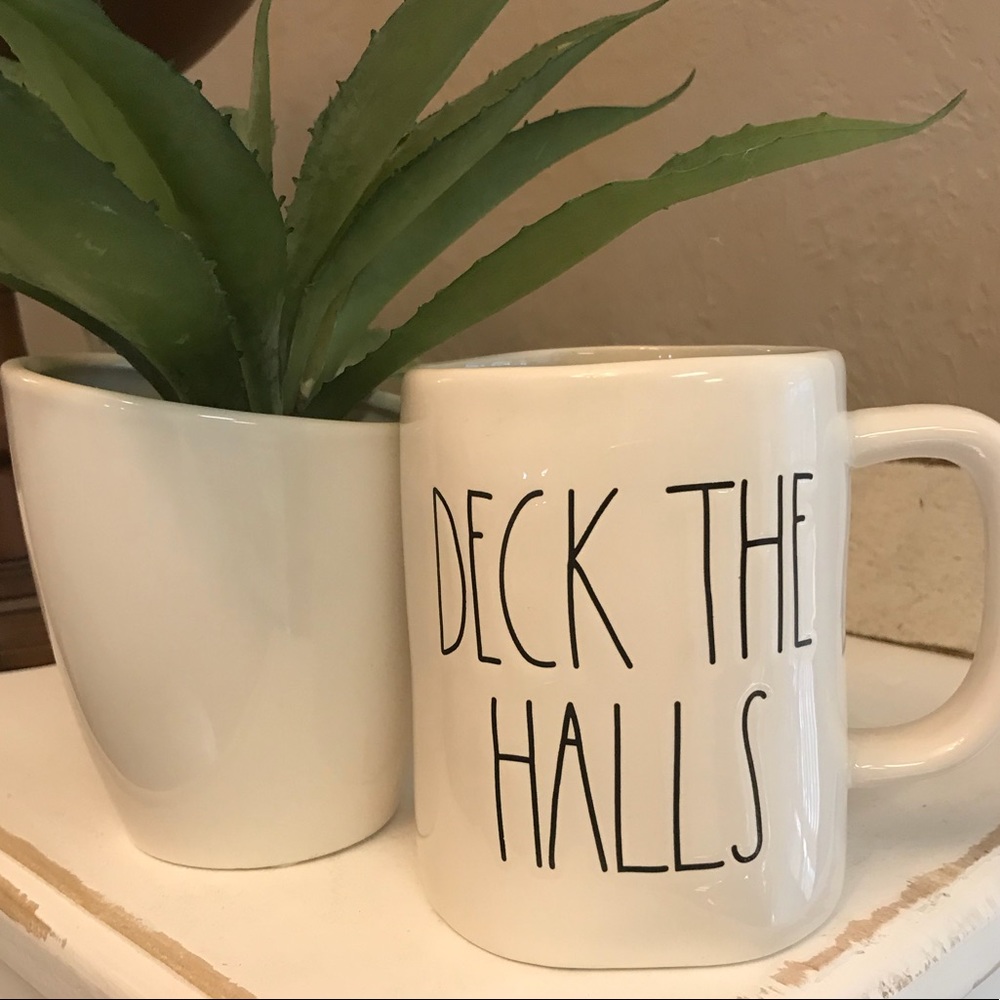 Rae Dunn Deck The Halls Mug